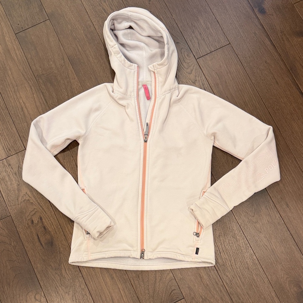 Houdini Light Pink Hooded Zip-Up Jacket Women’s Size Small - C16-004